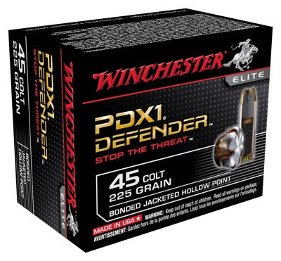 Winchester Supreme Elite 45 Lc - 225gr Pdx1 Bonded 20rd 10bx/cs