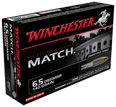 Winchester Match 6.5cm 140gr - 140gr Bthp 20rd 10bx/cs