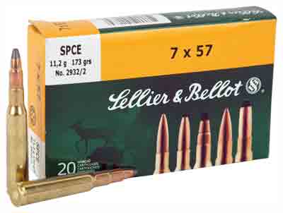 S&b 7x57mm Mauser 173gr Spce - 20rd 20bx/cs