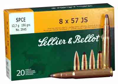 S&b 8x57mm 196gr Spce - 20rd 20bx/cs