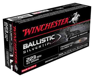 Winchester Supreme 223 55gr - Ball Silver-tip 20rd 10bx/cs