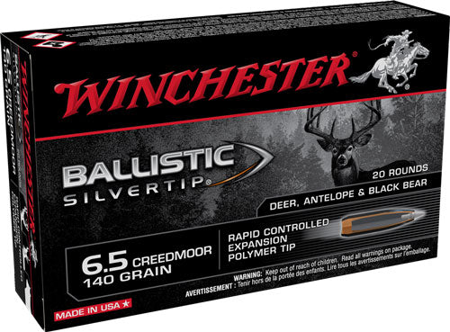 Winchester Supreme 6.5cm 140gr - Ball Silver Tip 20rd 10bx/cs