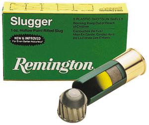 Remington Slugger 12ga 2.75" - 1oz Rifled Slug 5rd 50bx/cs