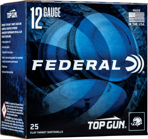 Federal Top Gun 12ga 1oz #7.5 - 1180fps 250rd  Case Lot