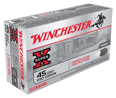 Winchester Cowboy 45 Long Colt - 250gr Lead-fp 50rd 10bx/cs