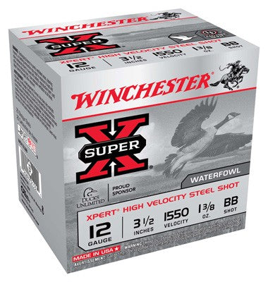 Winchester Xpert 12ga 1550f Bb - 3.5" Steel 1-3/8o 25rd 10bx/cs