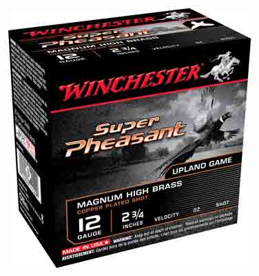 Winchester Super Pheasant 12ga - 1300fps 1-3/8oz 5 25rd 10bx/cs