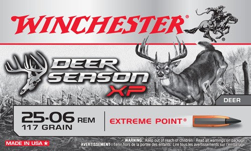 Winchester Deer Xp 25-06rem - 117gr Xp Ply 20rd 10bx/cs