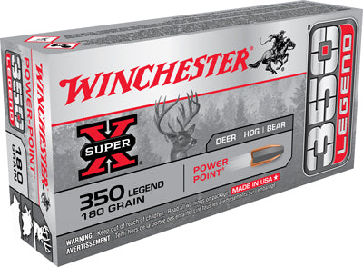 Winchester Super-x 350 Legend - 180gr Soft Point 20rd 10bx/cs