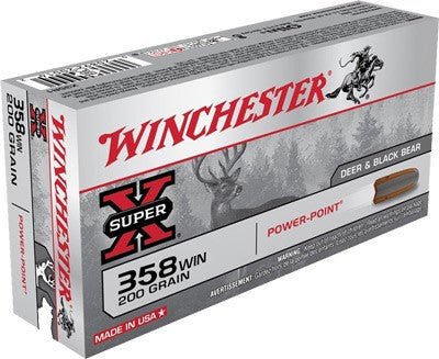 Winchester Super-x 358 Win - 200gr Power Point 20rd 10bx/cs