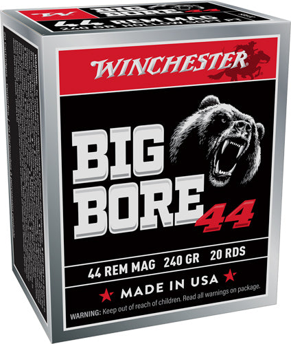 Winchester Big Bore 44mag - 240gr Jhp Cs 20rd 10bx/cs