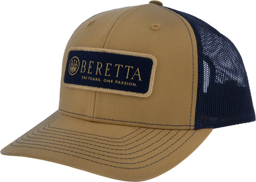 Beretta Cap Heritage 112 Trckr - Square Patch Mesh Biscuit/navy