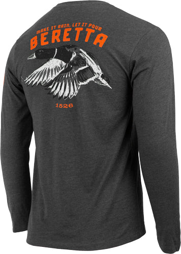 Beretta T-shirt Ls Highball - Large Charcoal