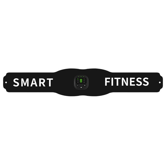 Intelligent EMS Fitness Trainer Belt LED Display Electrical Stimulator Abdominal Muscle Sticker Training Device Home Gym